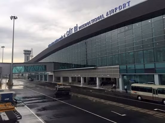 Cảng hàng không quốc tế Cát Bi (Ảnh: internet)