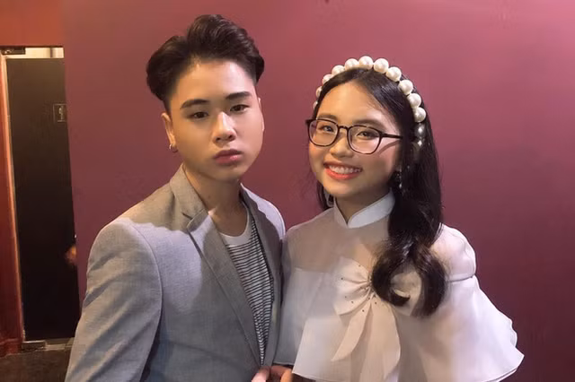 Phương Mỹ Chi và Quang Nhật.