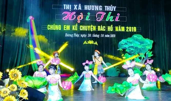 Một tiết mục tại Hội thi 