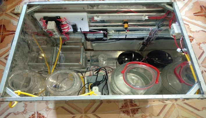 Cấu tạo máy diệt khuẩn đa năng.