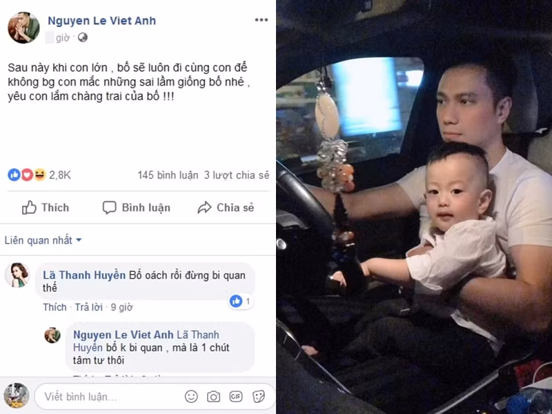 Im lặng trước tin đồn ly hôn, Việt Anh Người Phán Xử bất chợt gây xôn xao khi nói với con trai: Đừng sai lầm như bố-1