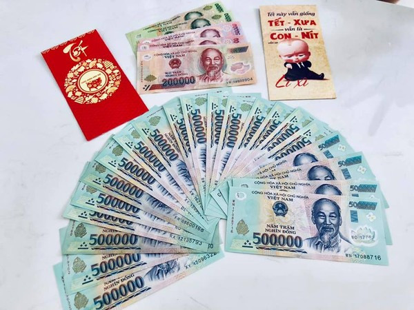 Thủy Tiên "bật mí" cách con gái sử dụng số tiền lì xì khủng ngày Tết ảnh 1 Số tiền lì xì của Bánh Gạo được Thủy Tiên công khai.