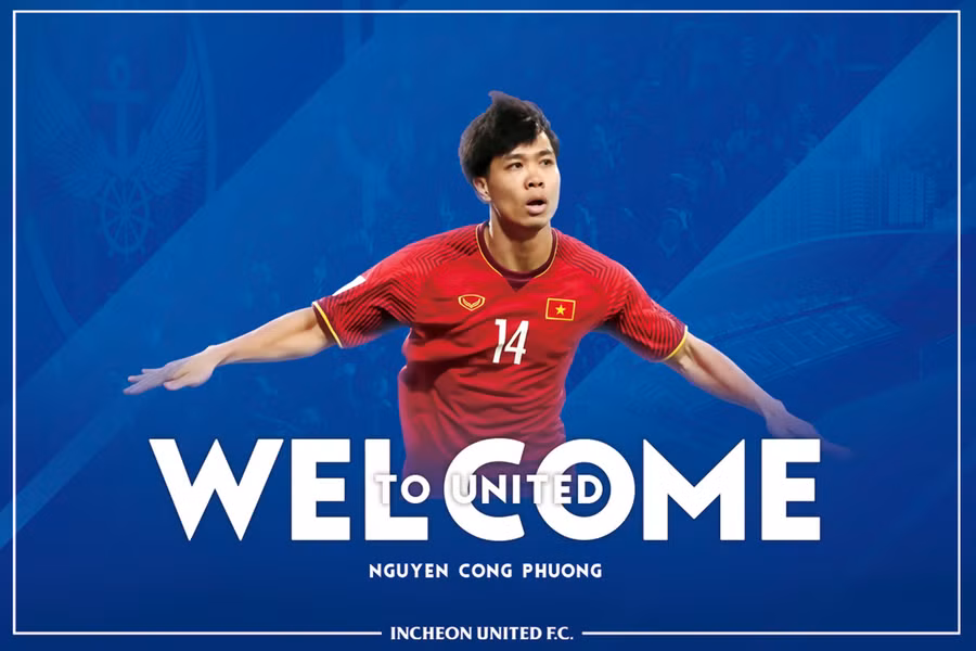 Hé lộ mức đãi ngộ của Công Phượng tại Incheon United