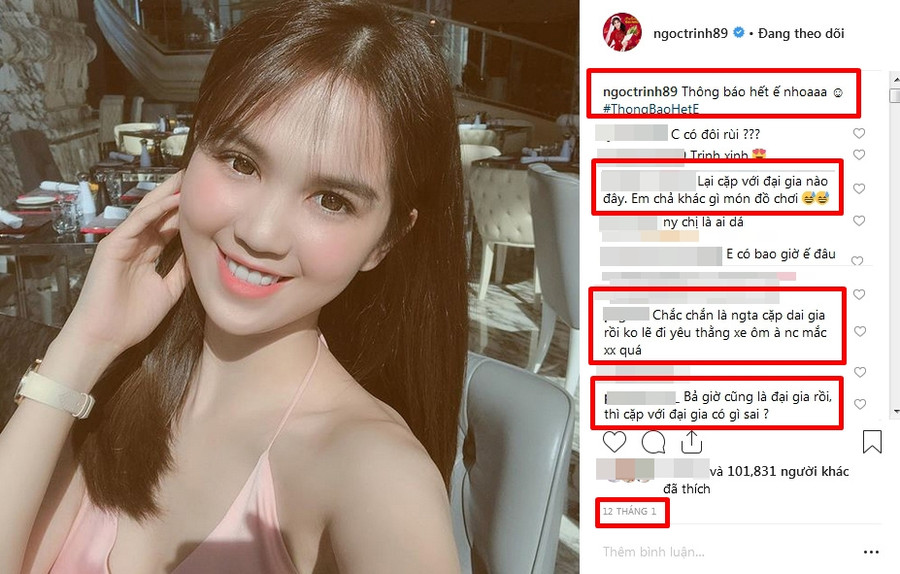 Sau tỷ phú Hoàng Kiều, Ngọc Trinh công khai tình mới “cũng là người lớn tuổi" ảnh 3 Sau tỷ phú Hoàng Kiều 72 tuổi, Ngọc Trinh tiếp tục công khai tình mới: Người yêu hiện tại của tôi cũng lớn tuổi-3