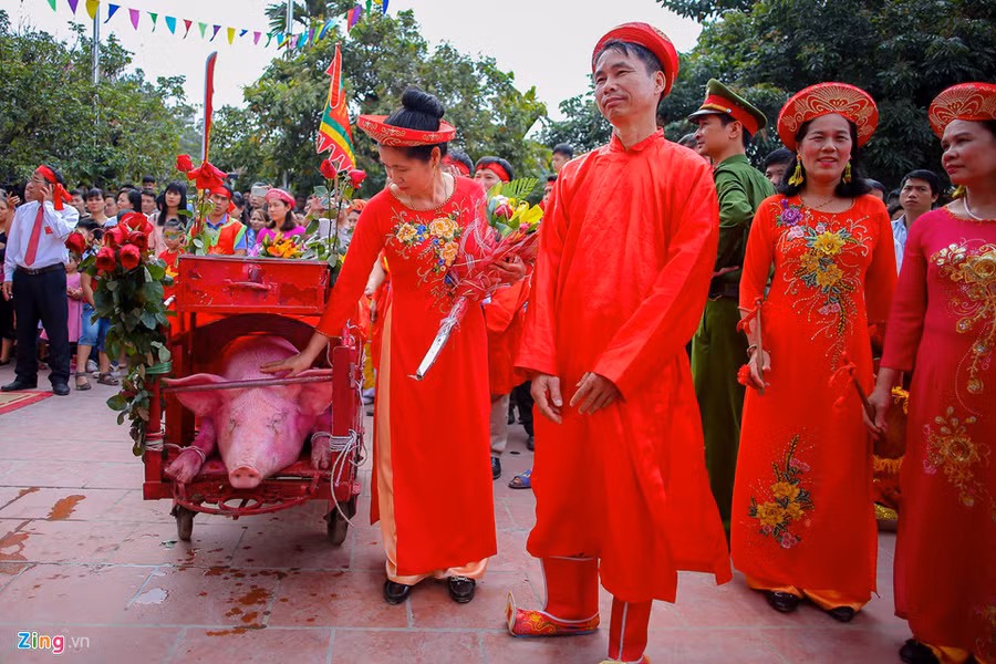 Nghi le chem lon lang Nem Thuong van dien ra kin dao hinh anh 9