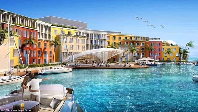 Mỗi hòn đảo nhân tạo đều là nơi nghỉ ngơi xa hoa bậc nhất thế giới