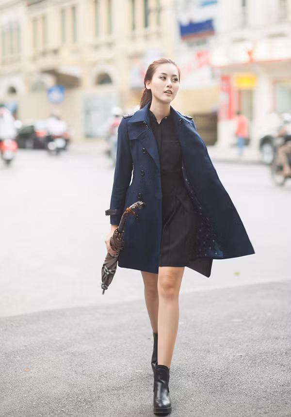 Thần thái và vóc dáng đều hoàn hảo cho một người mẫu chuyên nghiệp