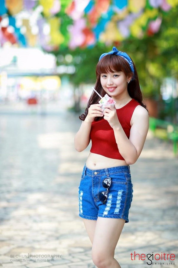 Thanh Thanh thời còn mũm mĩm. Thanh Thanh thời còn mũm mĩm.