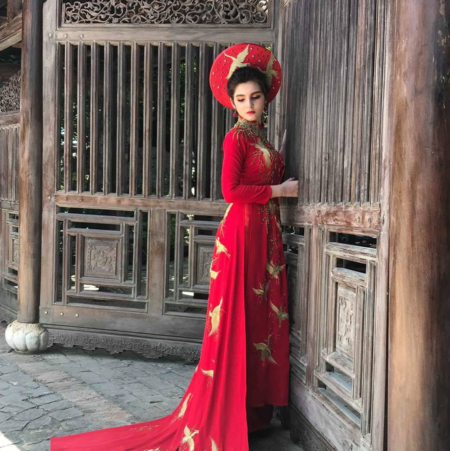 Cô bạn lai Việt - Nga xinh như búp bê đang chiếm spotlight trên MXH vì 13 tuổi đã cao 1m70 - Ảnh 3.  Cô bạn lai Việt - Nga xinh như búp bê đang chiếm spotlight trên MXH vì 13 tuổi đã cao 1m70 - Ảnh 3.