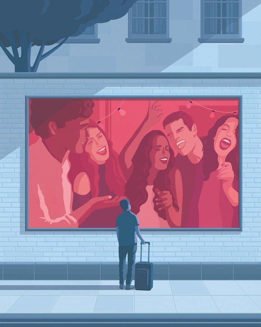 Bộ tranh đúng đến giật mình về cuộc sống hiện đại, ai xem xong cũng thấy mình trong đó - Ảnh 5.