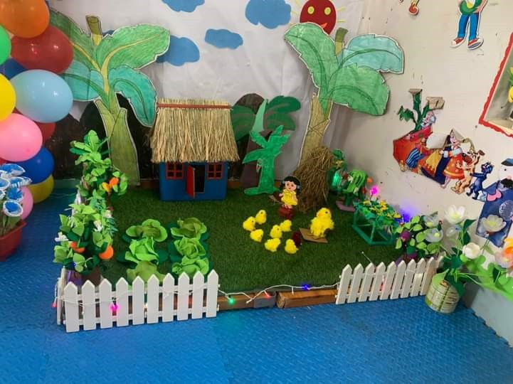 Mô hình trong tiết thơ: Thăm nhà bà.