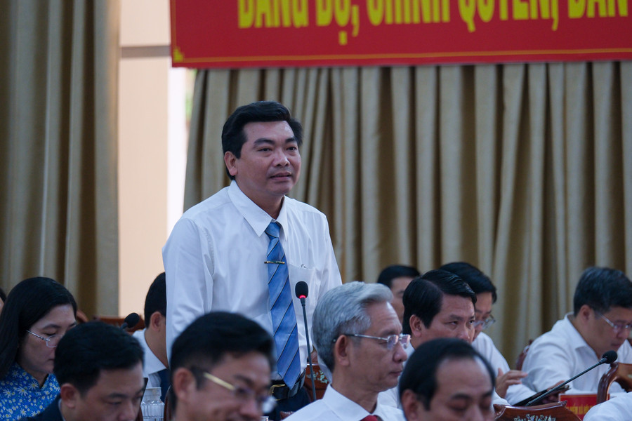 Ông Trần Thanh Bình, Giám đốc Sở GD&ĐT TP Cần Thơ thông tin về việc đảm bảo an toàn cho học sinh khi tham gia giao thông. Ông Trần Thanh Bình, Giám đốc Sở GD&ĐT TP Cần Thơ thông tin về việc đảm bảo an toàn cho học sinh khi tham gia giao thông.