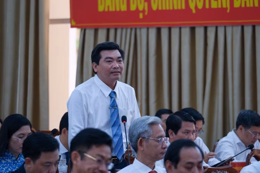 Ông Trần Thanh Bình, Giám đốc Sở GD&amp;ĐT TP Cần Thơ thông tin về việc đảm bảo an toàn cho học sinh khi tham gia giao thông.