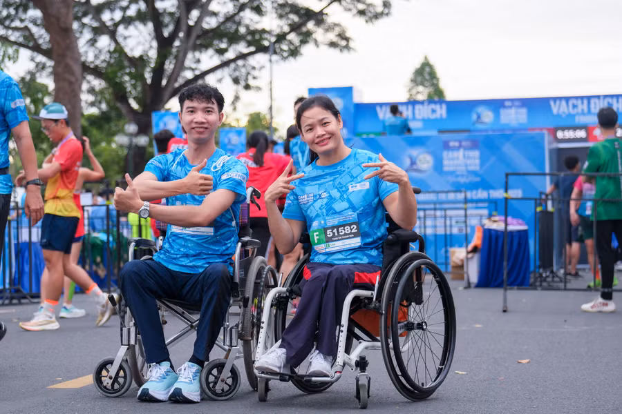 Hình ảnh tại Giải Marathon Quốc tế Di sản Cần Thơ.