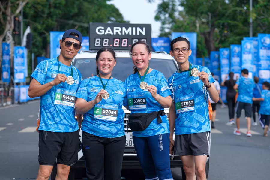 Hình ảnh tại Giải Marathon Quốc tế Di sản Cần Thơ.
