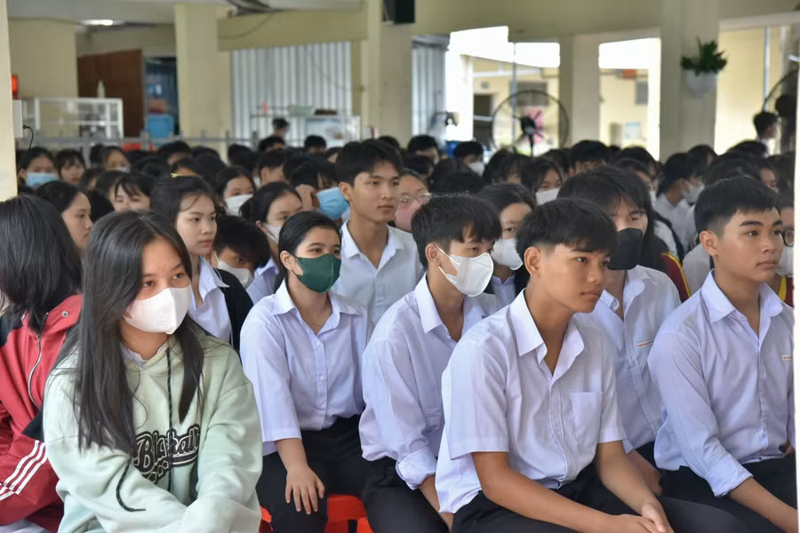 Học sinh huyện Tháp Mười tham dự Tuần lễ hưởng ứng học tập suốt đời tỉnh Đồng Tháp năm 2023