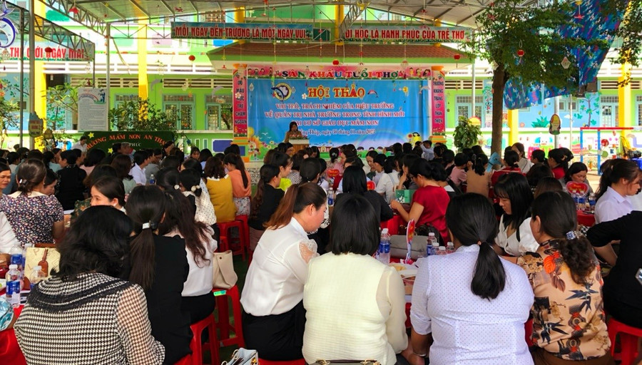 Quang cảnh hội thảo.