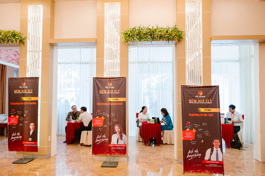 Trò chuyện 1-1 với Chuyên gia (Talks with Experts) là điểm đặc biệt của ELT.Camp 2023. Trò chuyện 1-1 với Chuyên gia (Talks with Experts) là điểm đặc biệt của ELT.Camp 2023.