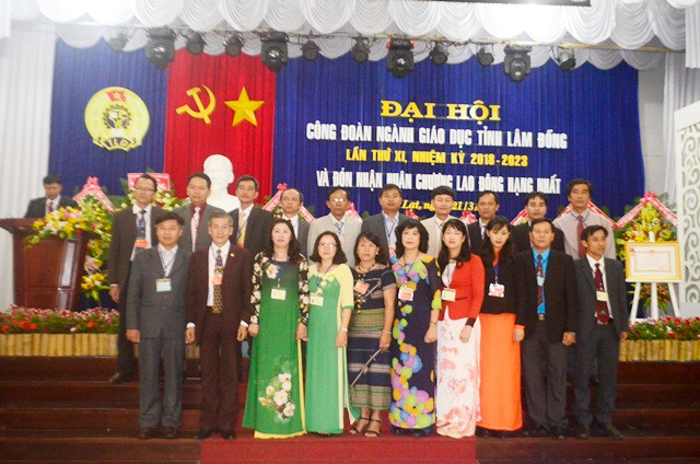 Ban chấp hành Công đoàn ngành Giáo dục tỉnh Lâm Đồng nhiệm kỳ mới