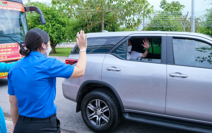 Dự kiến đoàn công tác sẽ hoàn thành nhiệm vụ vào 27/10 và trở về thành phố Cần Thơ thực hiện cách ly theo quy định.