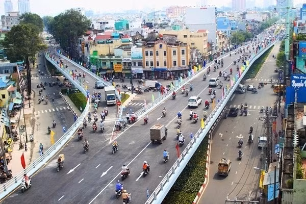 Cầu chữ Y được nâng cấp sửa chữa nhiều lần do hư hỏng