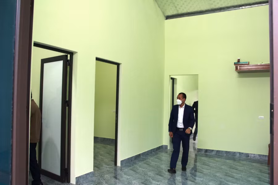 Bên trong ngôi nhà mới