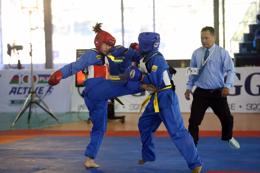 Tuy lần đầu tranh tài tại Đại hội, nhưng Vovinam đã giành được 4 HCV, 3 HCB, 2 HCĐ.