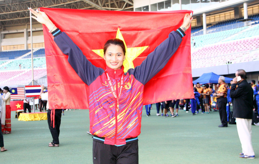 Nguyễn Thị Oanh 2 huy chương vàng