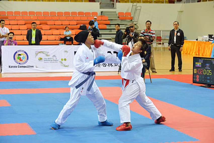 Chỉ tham dự 2 vận động viên, nhưng karatedo đã giành được 1 HCV, 1 HCB, 1 HCĐ.