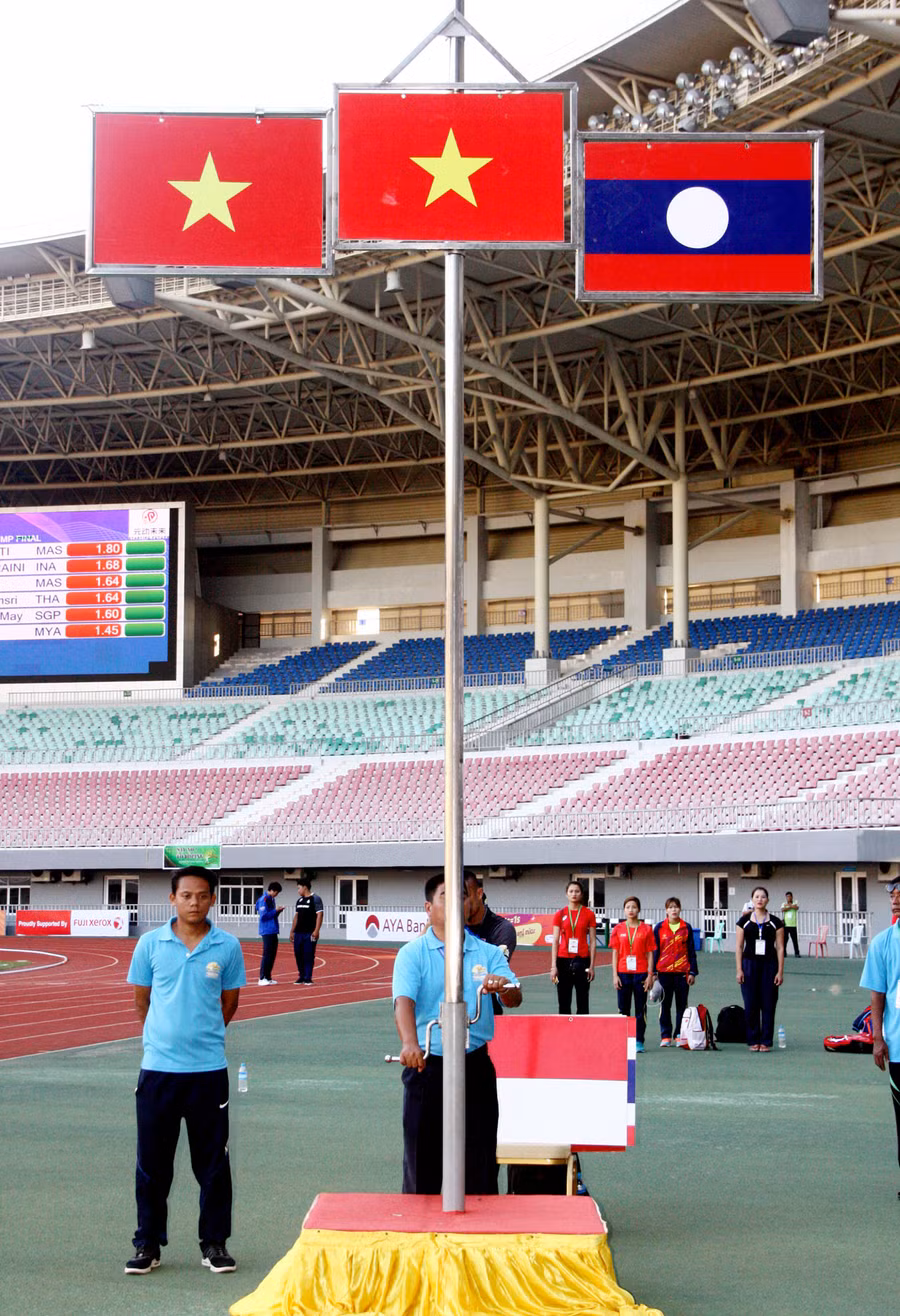 Quốc kỳ, Quốc ca Việt Nam 16 lần tung bay và vang lên trên đất nước Myanmar