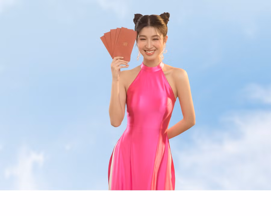 Á hậu Phương Nhi khoe trọn vẻ đẹp ngọt ngào trong bộ ảnh đón Tết.