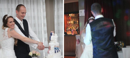 Những bức hình mất nét, nhòe nhoẹt được chụp bởi đôi vợ chồng lừa đảo, hoàn toàn không biết chụp hình. Ảnh: The Mirror.