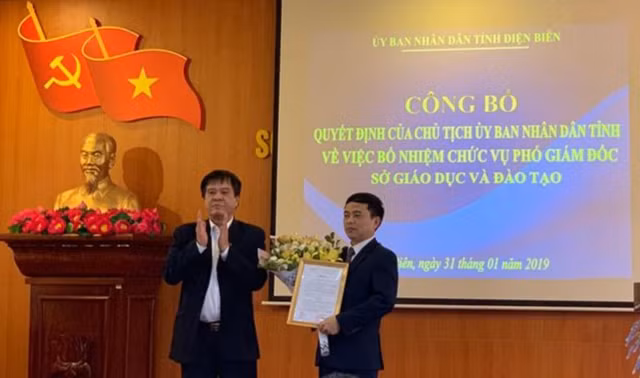 Điện Biên: Công bố Quyết định bổ nhiệm Phó Giám đốc Sở GD&ĐT ​