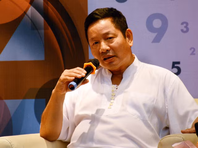  Ông Trương Gia Bình Chủ tịch Tập đoàn FPT (Ảnh: Thu Hà) 