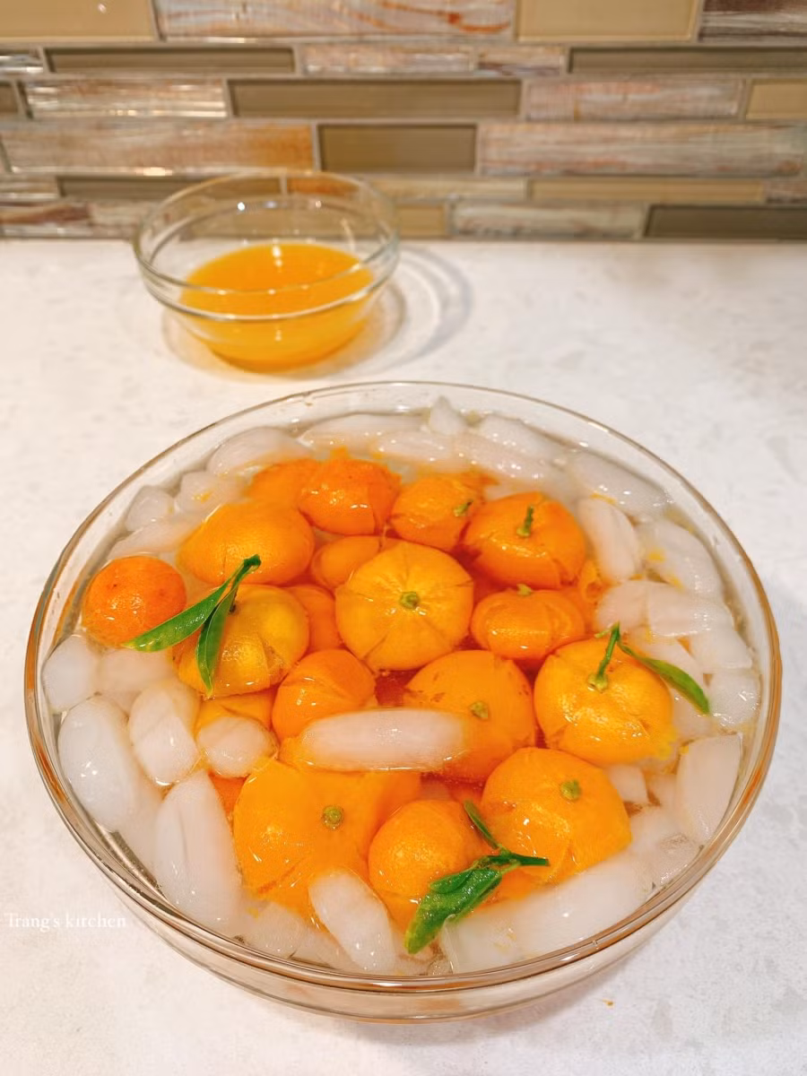 Cách làm mứt quất chua cay mặn ngọt the the ăn Tết ảnh 1