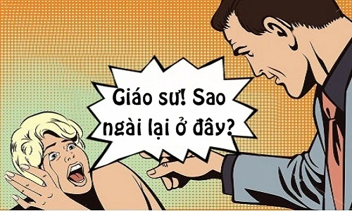 Nữ sinh "choáng váng" trước sự bình tĩnh của giáo sư 