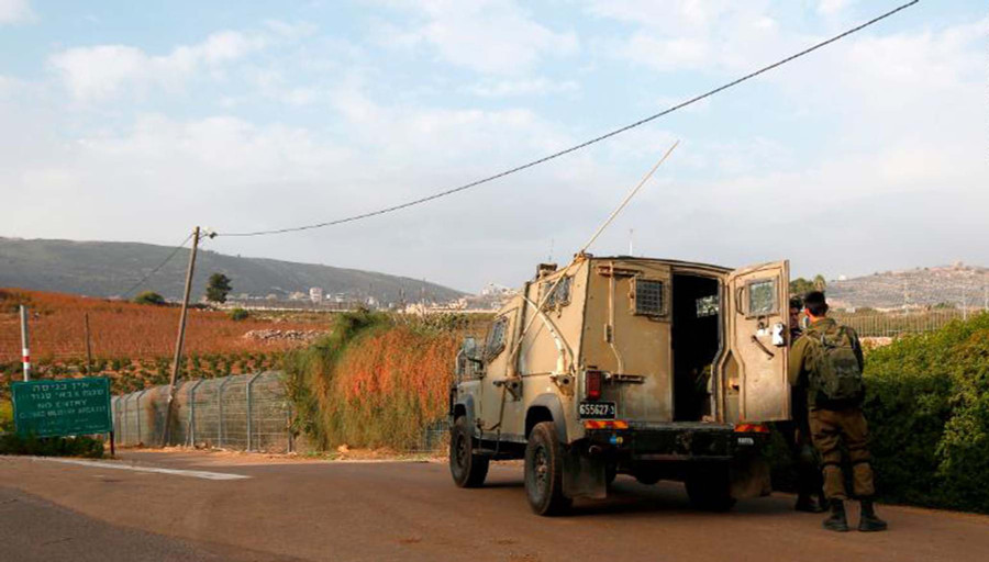 Binh lính Israel tại khu vực biên giới với Lebanon