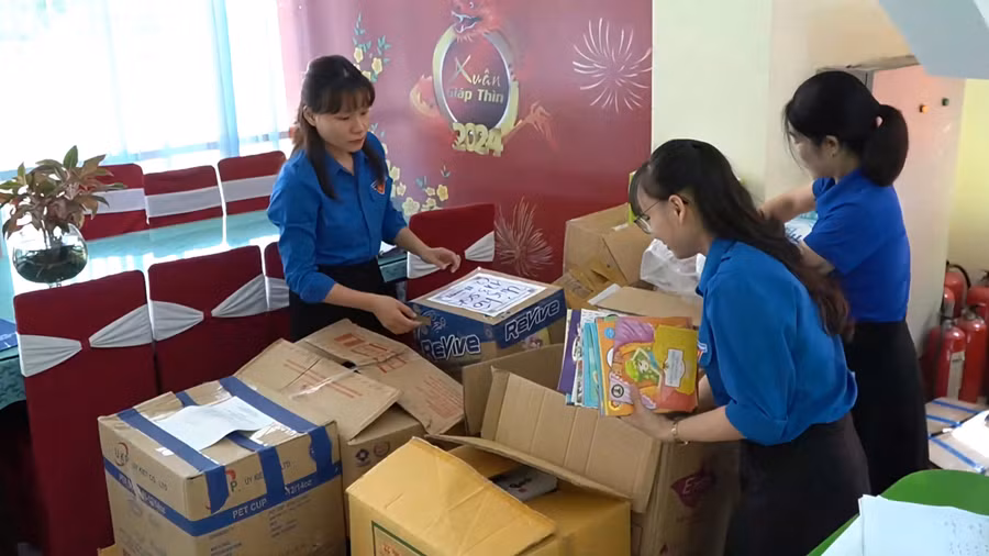 Tỉnh đoàn Quảng Ngãi kêu gọi được hàng nghìn đầu sách ủng hộ học sinh vùng khó khăn.