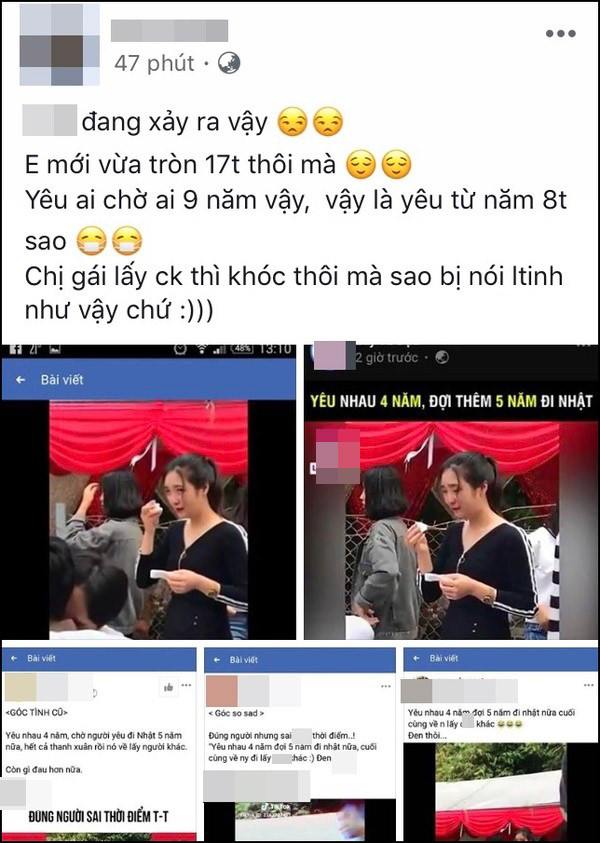 Sự thật clip cô gái 17 tuổi xinh đẹp bật khóc tiếc nuối khi người yêu cũ đi lấy vợ-1