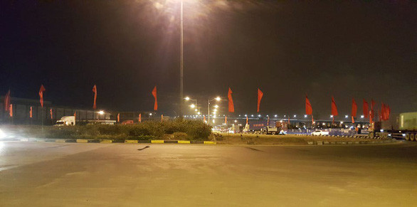 Hải Phòng gấp rút trang hoàng đường phố đón phái đoàn Triều Tiên - Ảnh 2. Hải Phòng gấp rút trang hoàng đường phố đón phái đoàn Triều Tiên - Ảnh 2.