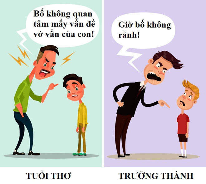 7. Cha lơ là con: Việc thiếu sự quan tâm từ cha khiến trẻ không thể trưởng thành. Thông thường, dũng khí và quá trình phát triển của trẻ phụ thuộc nhiều vào cha. Nếu người cha chỉ tồn tại cho có, không dành thời gian, sự chú ý cho con, bé trai sẽ trở thành người đàn ông vô trách nhiệm tương tự cha mình. Trong khi đó, bé gái thường gặp khó khăn trong chuyện tình cảm do thiếu tin tưởng vào người khác giới. 8 sai lam khi day con lam anh huong xau den tuong lai tre hinh anh 7