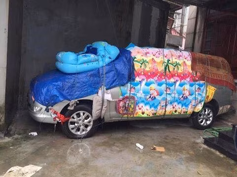 Những hình ảnh bi hài về cơn bão 3 được chia sẻ chóng mặt 