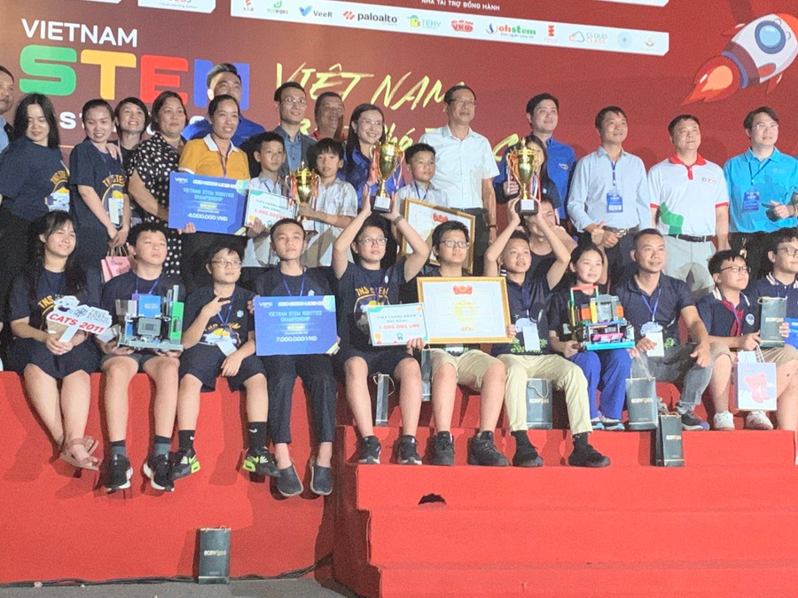 Đây là một sân chơi bổ ích cho các em học sinh có đam mê công nghệ.