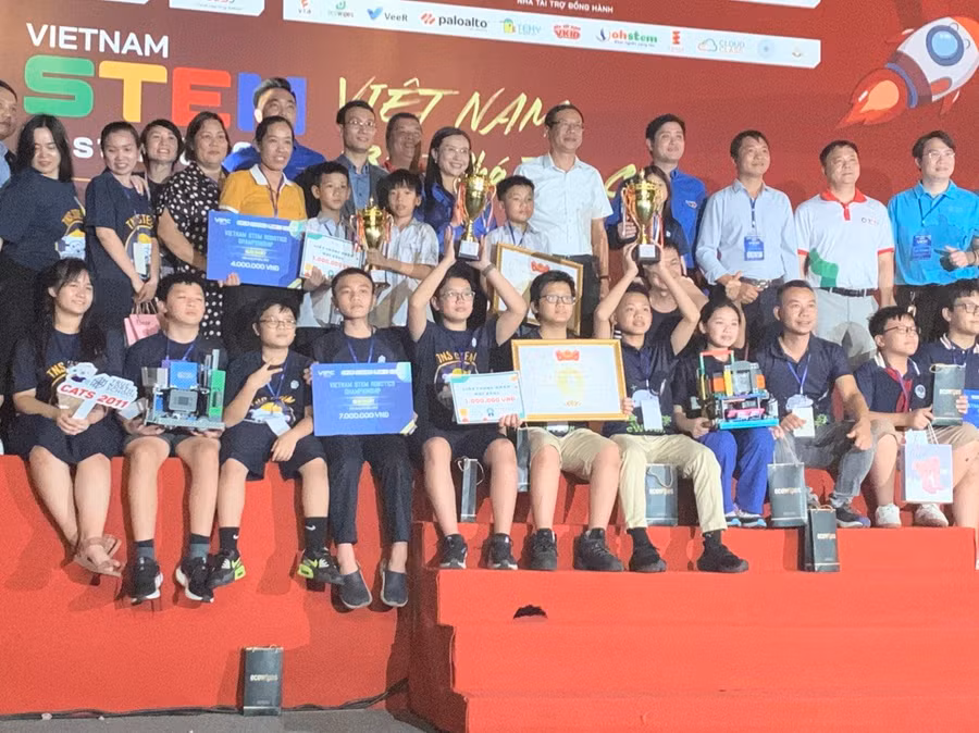 Đây là một sân chơi bổ ích cho các em học sinh có đam mê công nghệ.