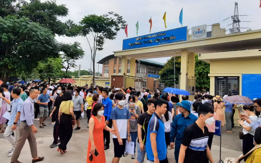 Trường THCS Yên Nghĩa hiện có hơn 1.000 học sinh đang theo học.