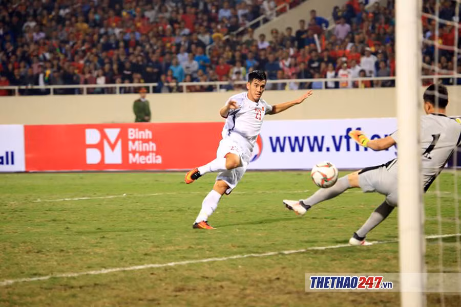 Tiến Linh lập công, Việt Nam hòa Triều Tiên trước Asian Cup