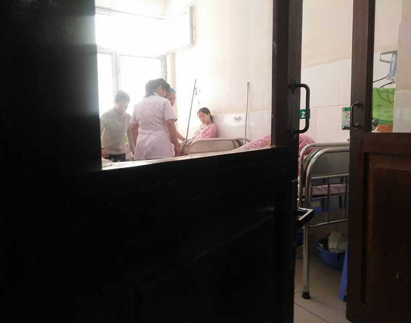 Chị Khuyên hiện đang điều trị tại Bệnh viện Phụ sản Hà Nội. Chị Khuyên hiện đang điều trị tại Bệnh viện Phụ sản Hà Nội.