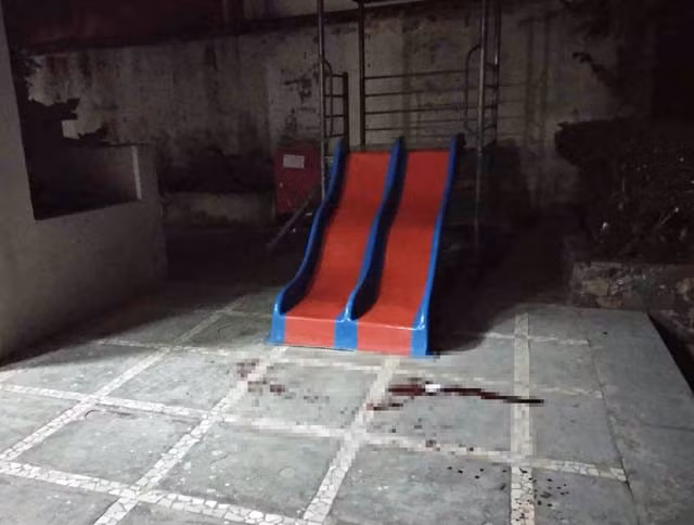 Bị vật cứng rơi trúng đầu khi chơi ở sân chung cư, bé 3 tuổi tử vong - Ảnh 1.