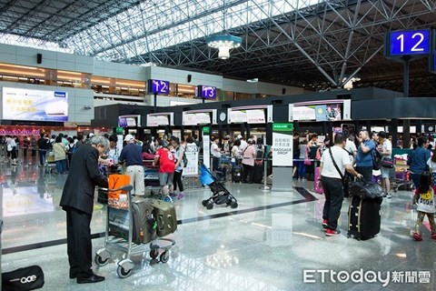 Hình ảnh tại sân bay Đài Loan. Nguồn: ET Hình ảnh tại sân bay Đài Loan. Nguồn: ET