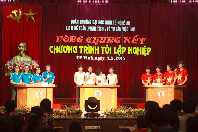 Sinh viên Nghệ An thi “Tôi lập nghiệp”